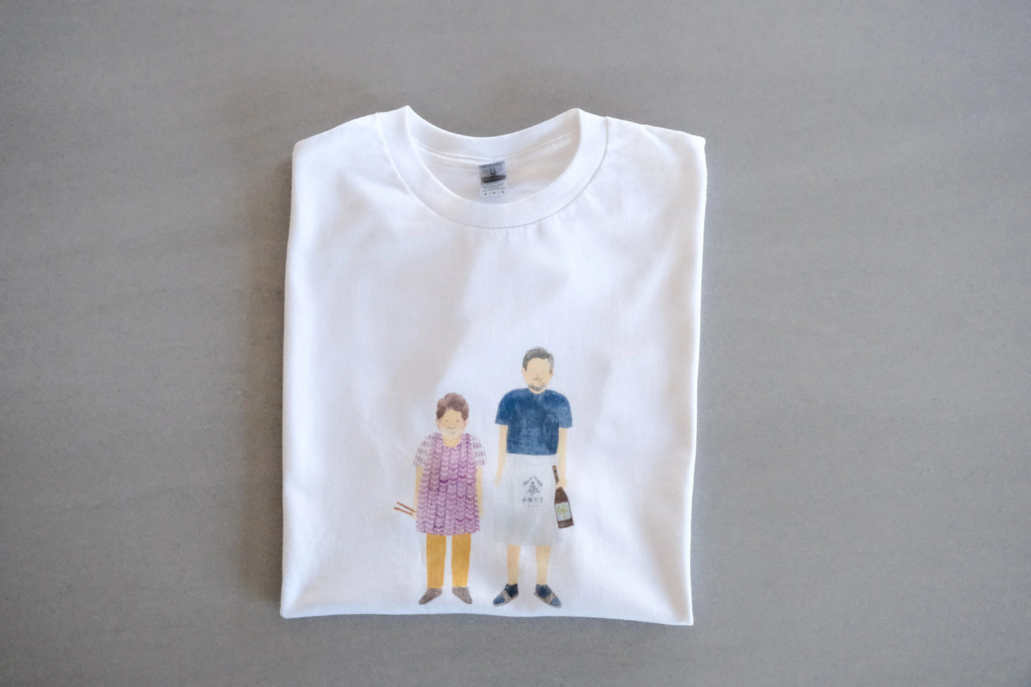 永楽食堂Tシャツ〜稲とアガベボトルバージョン〜