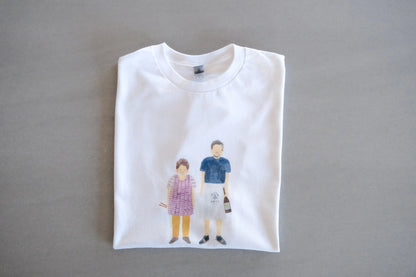 永楽食堂Ｔシャツ〜稲とアガベボトルバージョン〜