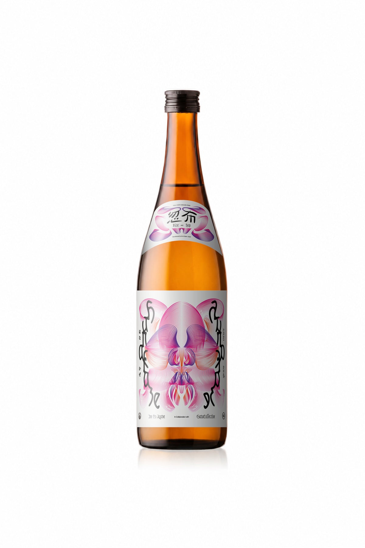【日本酩酊計画限定】花風 SatuCollective®ラベル